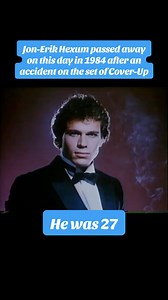 Jon-Erik Hexum passed away on this day in 1984. #retro #80stvshows #80stv | Retroblastfromthepast
