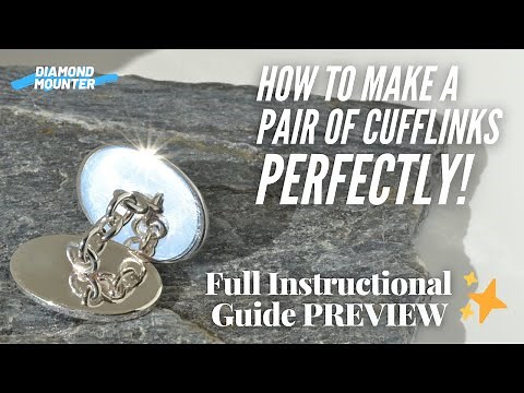 How to Make a Chain Cufflink PERFECTLY!