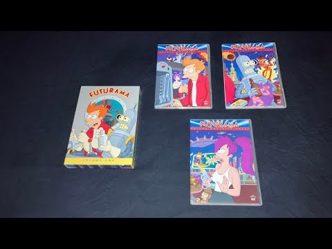 Opening to Futurama: Volume 1 2003 DVD (All 3 Discs)