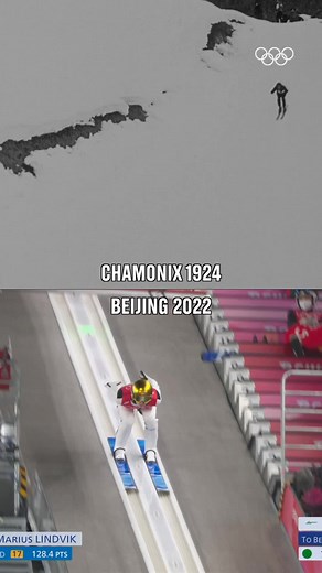 Spot the Difference: Chamonix 1924 vs Beijing 2022 Ski Jumping