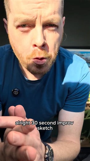 Your comment, my improv scene Day 8