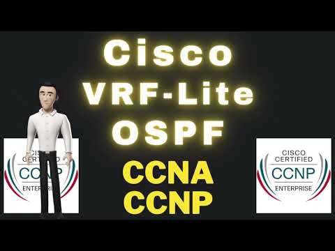 How to configure Cisco VRF Lite with OSPF PART I | CCNA | CCNP