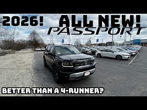 Here’s why, the all new 2026 Honda Passport RTL is a big upgrade for Honda!