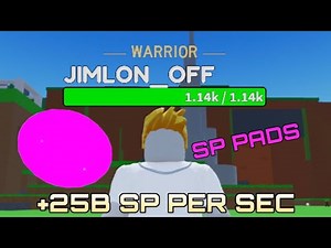 HOW TO GET SP FAST WITH SP PADS (every second add 1 skill point) - JIMLON