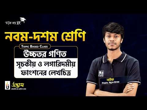 সূচকীয় ও লগারিদমীয় ফাংশনের লেখচিত্র | SSC Higher Math | Topic Based Class | UDVASH