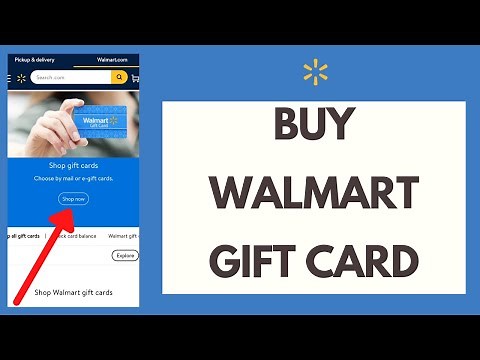 How to Buy Walmart Gift Card Online