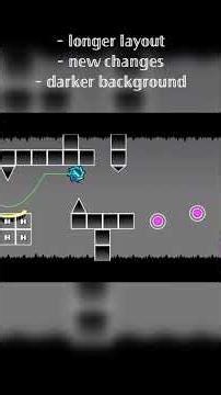 day 2 - 3 making a layout #geometrydash #shorts