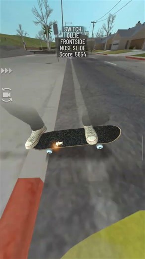 the longest sw nose slide on true skate #skateboarding #skate #trueskate #fyp #shorts