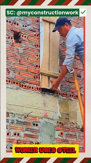 an easy and fast way to install formwork that few people know about #construction #formwork