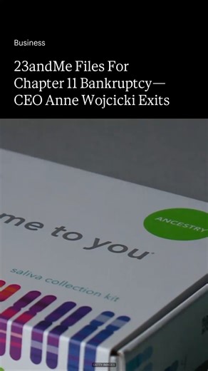 3.3K views · 14 reactions | Genetic testing company 23andMe filed for...