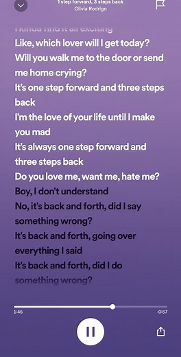 1 step forward 3 steps back #1stepforward3stepsback #oliviarodrigo #sour #foryou #lyrics #lyricsvideo #foryoupage #fypシ #video #outerbanks #nostalgia #GenshinImpact34 #obx #hotaudio #jjmaybank #obx3 #StumbleToVictory #nightcore #music #trending #trend #spotify #spotifylyrics #soundstouse #speedsongs #songs #song #viral #blowthisup #xyzbca