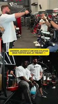Andrew Jacked was one of the strongest athletes I've ever trained! 🔥 #youtubeshorts #shortsyoutub...