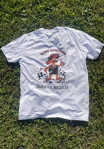 Bart Simpson - Bart Sanchez - Tijuana, Mexico - White T-shirt - Etsy