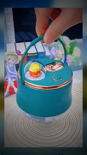 This mini humidifier rechargeable design multi-speed adjustment home office dormitory use is very convenient #mini humidifier #goods to share #goods to recommend #home goodies #practical