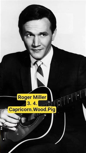 Roger Miller, singer, songwriter