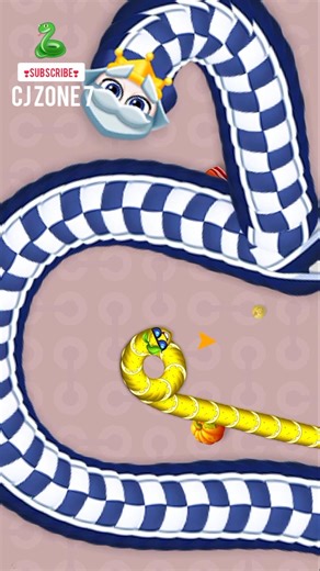 Wormate.io / Snake game 🐍 #wormateio #wormszone #snakegame #funnyshorts #snake #shorts#trendingshort