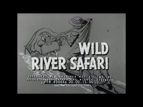 1954 CONGO & UBANGI RIVER AFRICA EXPEDITION "WILD RIVER SAFARI" PYGMIES 49444a