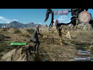FINAL FANTASY XV (15) HOW TO GET MA-X ANGELUS 0 TO SPAWN REGULARLY