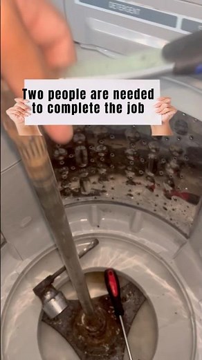 Gearbox Replacement On Lg Toploader #applianceknowledge #gearbox #diy