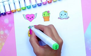 每日手工不重样-贴纸制作方法_自制贴纸_手工贴纸_自制贴纸 2