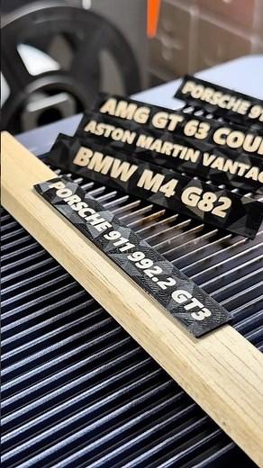 Laser engraved 3D printed labels with ‪@LaserPecker‬