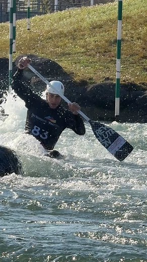 Pau 🇫🇷 #paddling #canoeslalom #kayaking #kayak | Canoe Slalom Ozolnieki