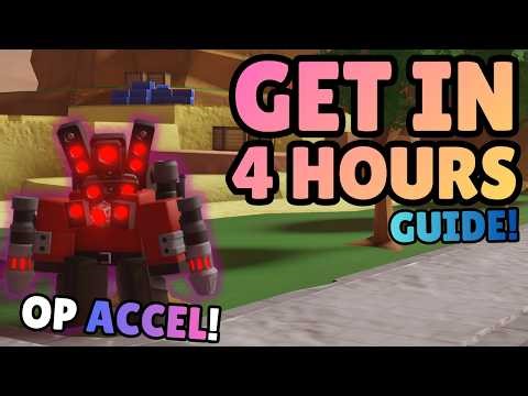 [UPD] BEST Way To FARM GEMS - Get ACCELERATOR in 4 HOURS! | Trio Miners - P3 POV | TDS Roblox