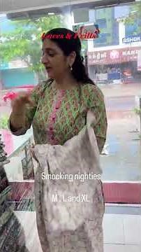 Laces & Frills Haul | Softest Cotton Smocking Nighties (Sizes M-XL)