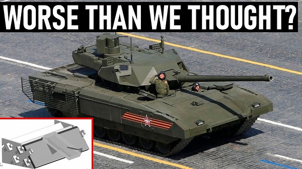 T-14 Armata's Armor is Worse Than We Thought?