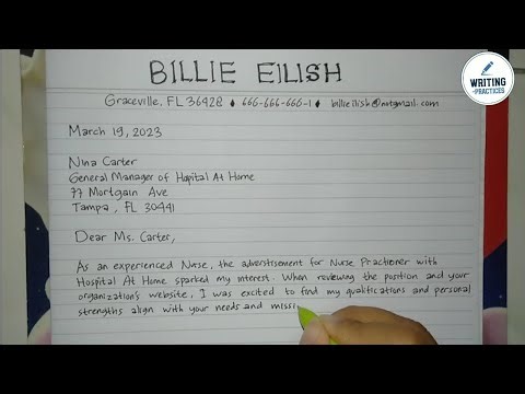 How to Write A Cover Letter Step by Step | Writing Practices