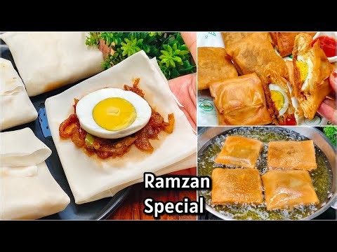 Iftar Special Recipes | Instant Crispy Egg Puff | Ramzan Special Iftar Recipes | Ramadan Recipes