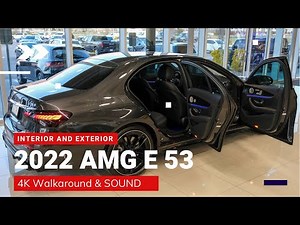 2022 AMG E 53 Sedan with AMG Performance 4MATIC+ all wheel drive