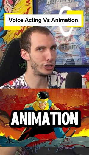 Voice Acting Vs Animation? The Problem With Invincible #escapepod #invincible