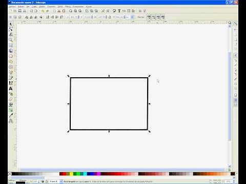 Curso Inkscape 5 - Mover, escalar, rotar e inclinar objetos