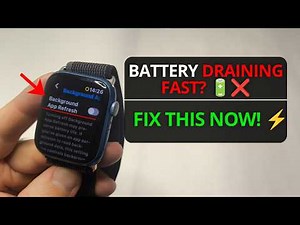 Apple Watch Battery Draining Fast? 8 Ways to Fix It Instantly!