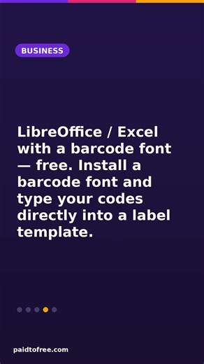 Free Barcode Generator for Retail and Inventory