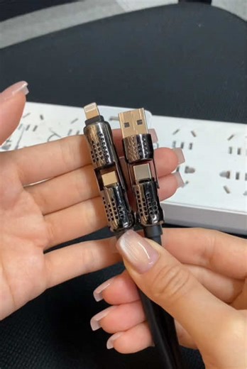 Declutter Your Charging Space with a 4-in-1 Cable