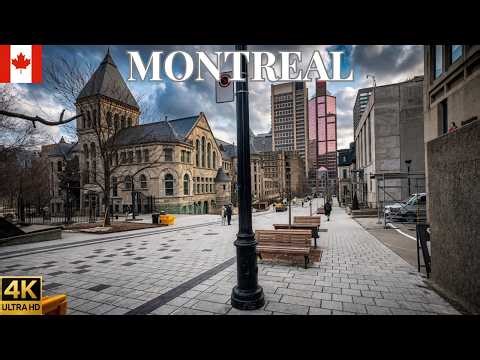 Walking on Pine Avenue (Pins) Montreal 🇨🇦 | Downtown Montreal Walking Tour 4K