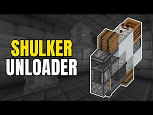 El MEJOR DESCARGADOR DE SHULKERS | Guía completa de Shulker Unloaders