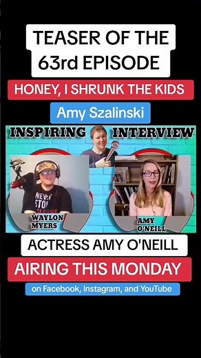 AMY SZALINSKI - AMY O'NEILL - HONEY I SHRUNK THE KIDS