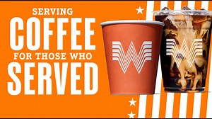 Free coffee for veterans, active duty military at Whataburger from Veterans Day until the end of the year