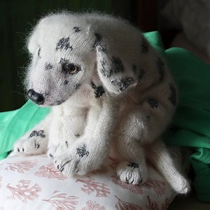 DALMATIAN PUPPY - Knitting Pattern - Etsy