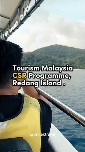 Tourism Malaysia CSR Programme 2024, Redang Island