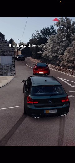 Exciting Car Race Featuring BMW and Various Sports Cars