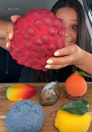 Trying the most beautiful desserts in Fairfax, Virginia! 🍓🫐🥭🍋🍊🩷 (LAYERED in Fairfax, VA - @Layered) #beautifuldesserts #giantfood #viralsnacks #fruitpastries #northernva My favorite was the pistachio but these were all so delicious I will be back for sure! 🥰
