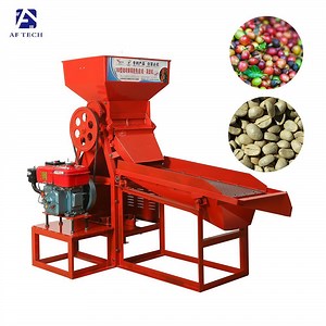 [Hot Item] Efficiency 1500kg/H Fresh Coffee Fruit Dehusking Huller Shell out Machine