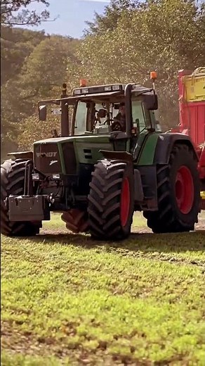 OLD FENDT, BIG JOB 😳🚜 #tractor #farming #farmlife