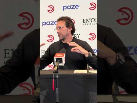 Hawks coach Quin Snyder’s postgame presser after their 135-101 win over the TrailBlazers