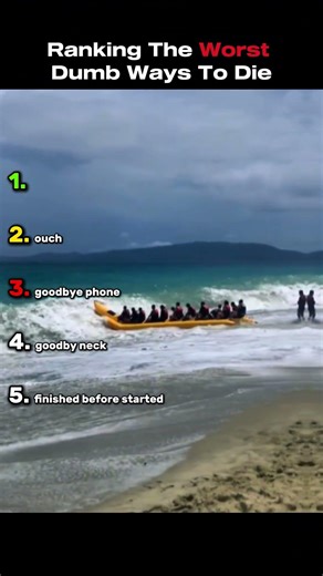 Ranking Worst Dumb Ways To Go #funny