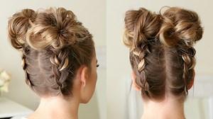 Double Buns has always been one of my very favorite hairstyles. My favorite tip is flipping your head upside down so the hair stays out of the way as you braid. This is a really fun way to style your hair for the gym, especially with the braids, and would easily transition into an everyday style. I hope you enjoy the tutorial and be sure to let me know what you think down below in the comments! | Missy Sue Blog